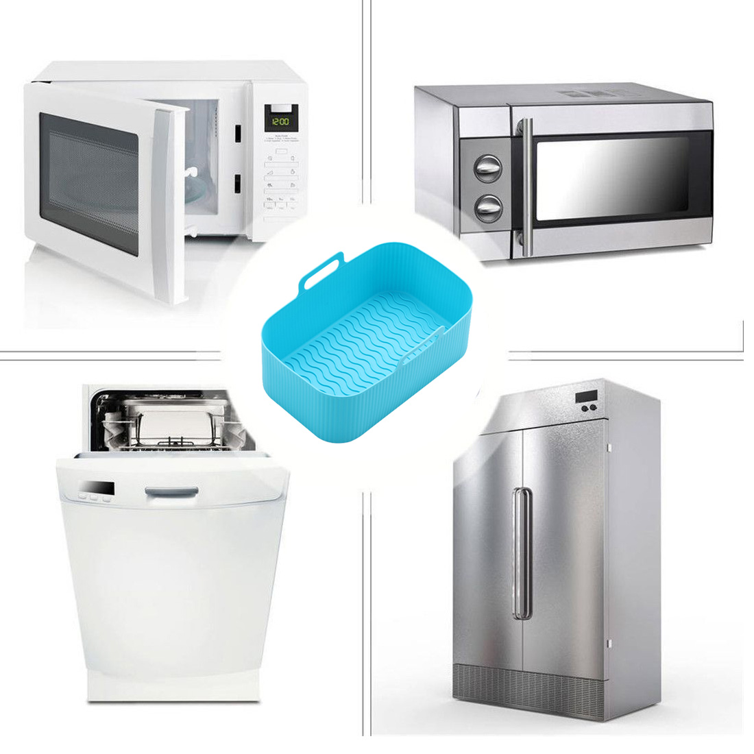 AirFryer Accessories Air Fryer - огляд і ціна Air Fryer Silicone Pot Liner
