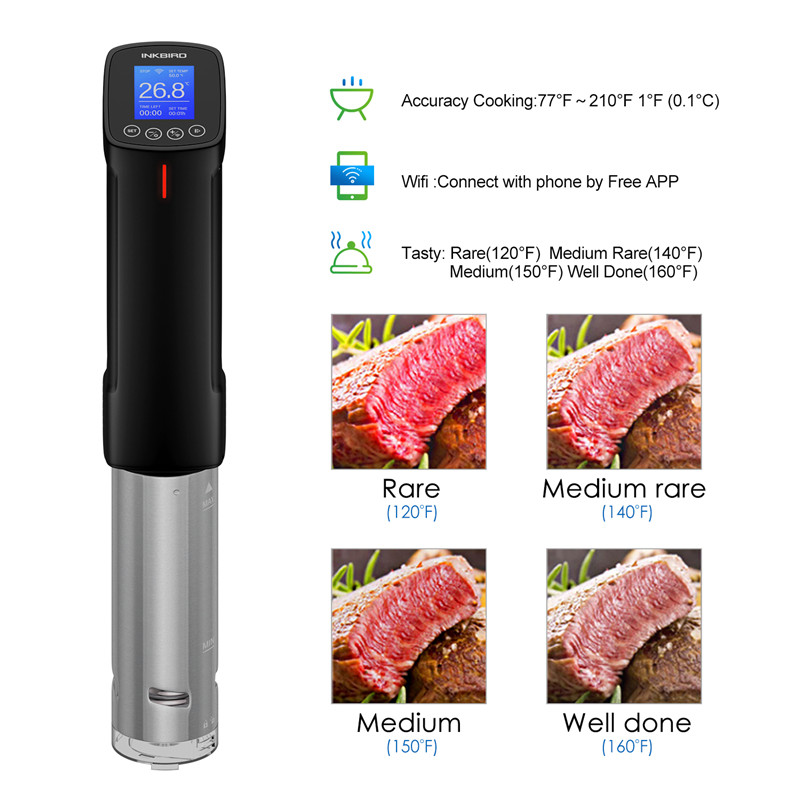 INKBIRD Sous Vide WI-FI Culina - огляд і ціна Digital Sous Vide Precision Cooker