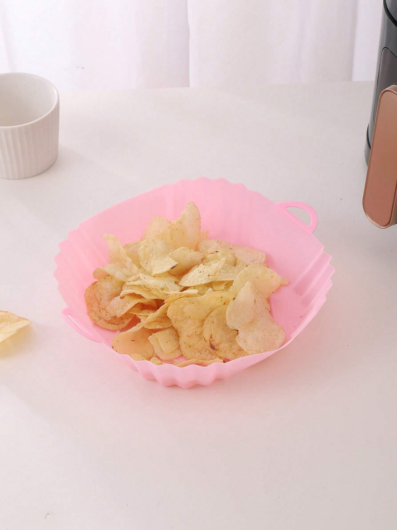1pc Air Fryer Silicone Pot, Mo - огляд і ціна Air Fryer Silicone Pot Liner