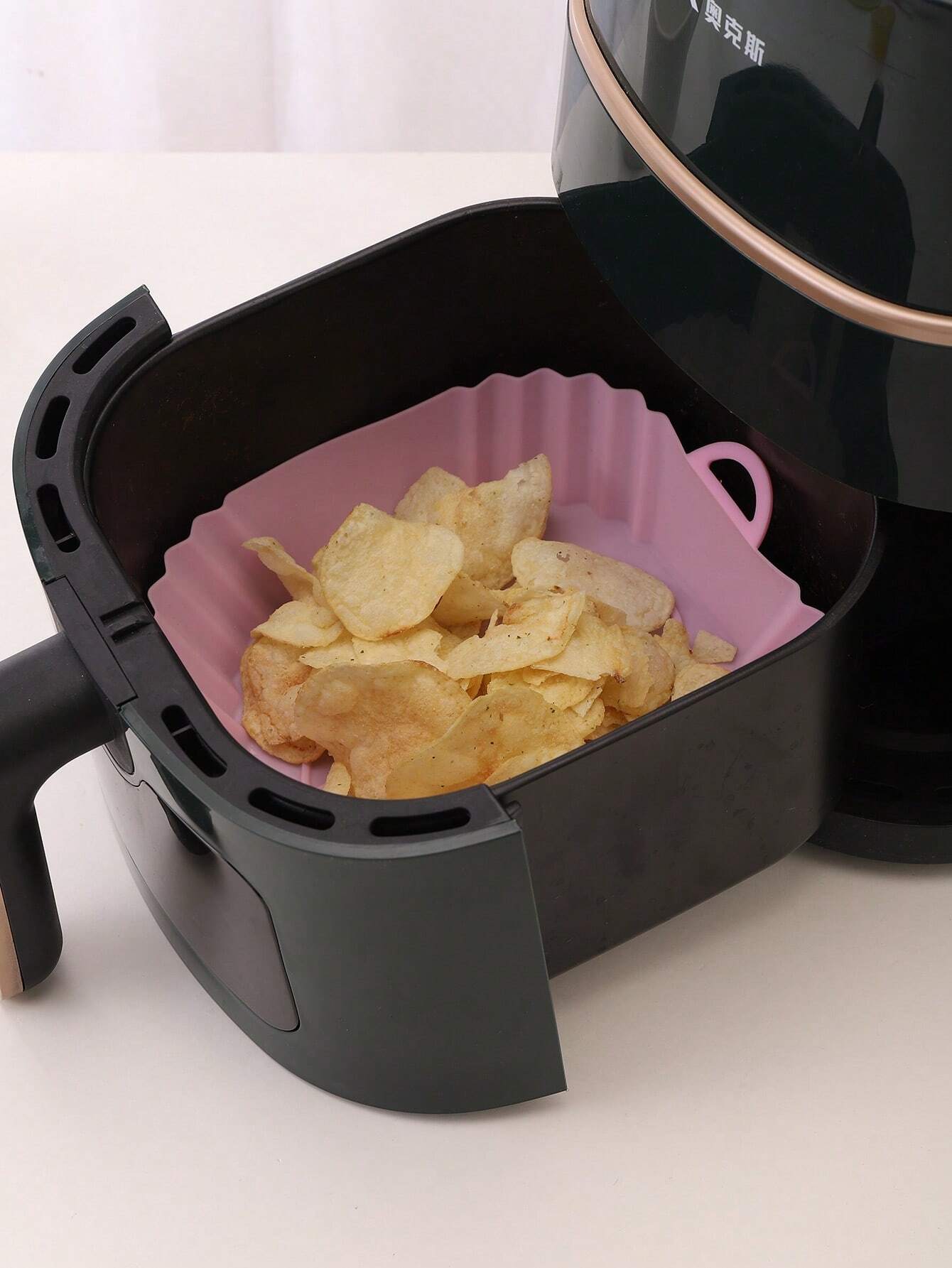 1pc Air Fryer Silicone Pot, Mo - огляд і ціна Air Fryer Silicone Pot Liner