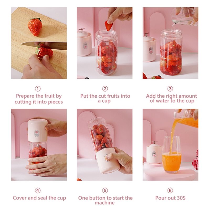 ABBP-Usb Rechargeable Portable - огляд і ціна Portable Blender Usb Rechargeable