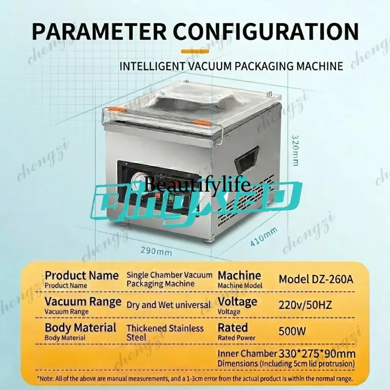 K182 Commercial Automatic Food - огляд і ціна Food Vacuum Sealer Machine